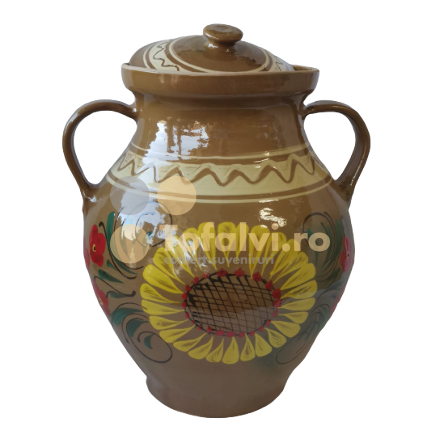 Oală de sarmale ceramică 10L