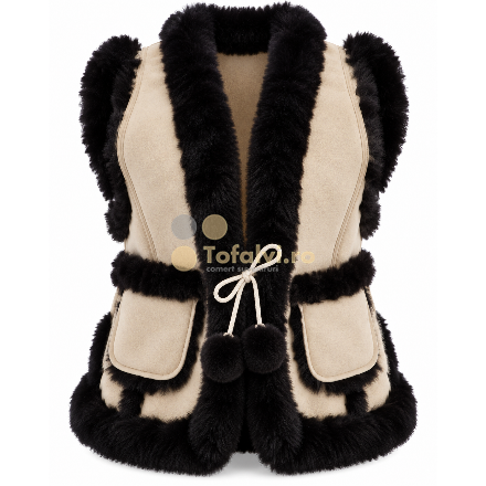 Fur vest for women