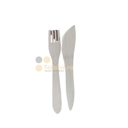 Set furculiță și cuțit 18cm