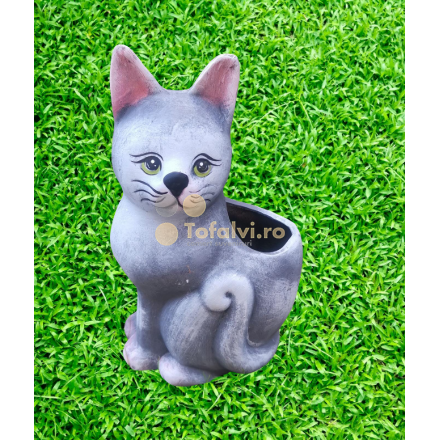 Potted cat