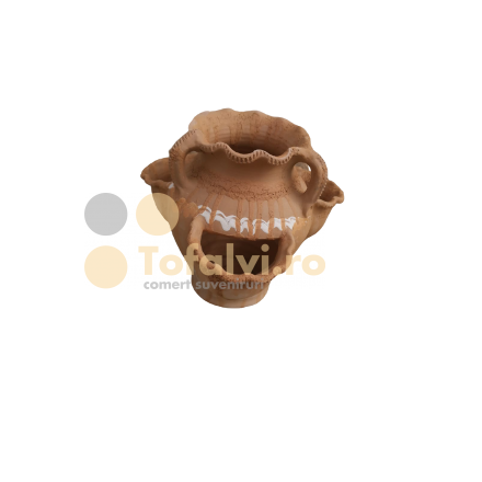 Ghiveci de flori cu trei compartimente 24cm