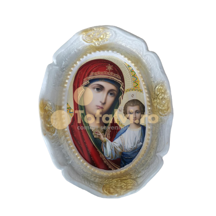 Icon of St. Mary white