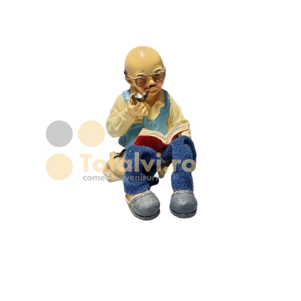 Decor ceramică bunicul 2 la set