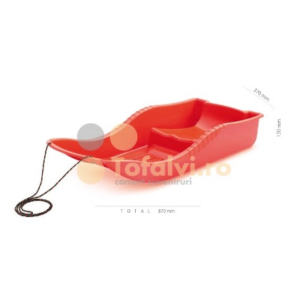 Szánkó irányító karral