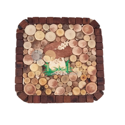 Négyzet alakú alátét