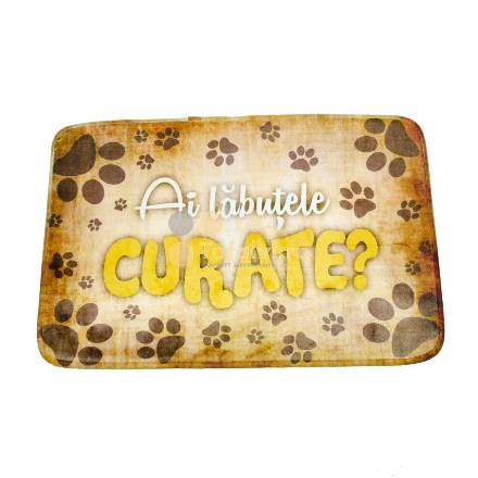 Covoraș sublim- Ai lăbuțele curate?