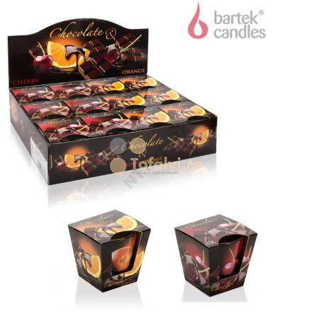 Lumânâr Bartek 115 gr Chocolate 12buc/set