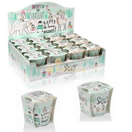Lumânâr Bartek 115 gr Merry and Bright 12buc/set