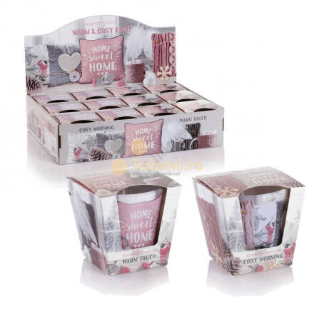 Lumânâr Bartek 115 gr  Warm & Cosy Home 12buc/set