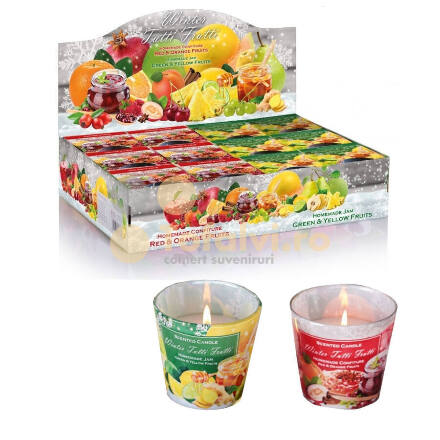 Lumânâr Bartek 115 gr Winter Tutti Frutti new 12buc/set