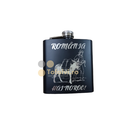 Ploșcă mică din metal România