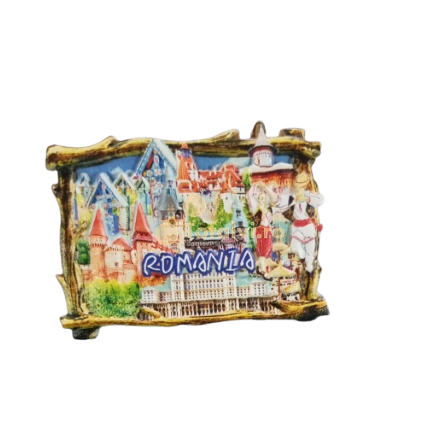 Magnets with turistic zone 12pcs/set