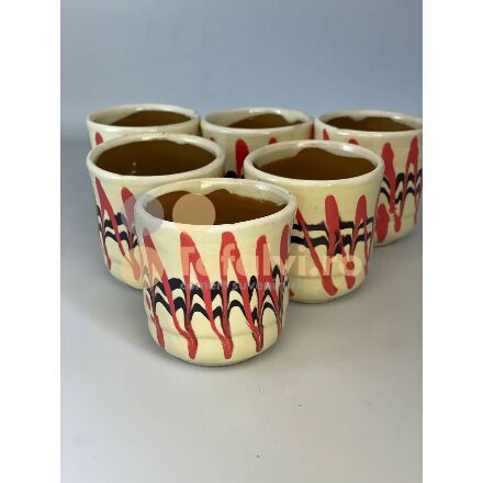 Boros pohár 6drb/szett