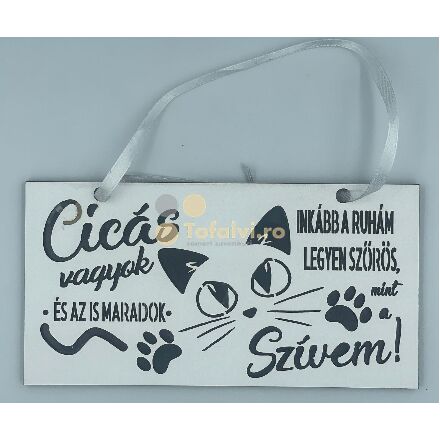 Tablou "Cicas vagyok" 