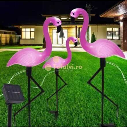 Flamingo tip solar 3buc/set