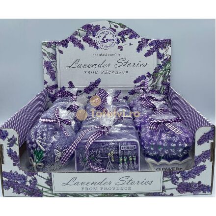 Lumânare Bartek lavender stories 195GR 12buc/set 