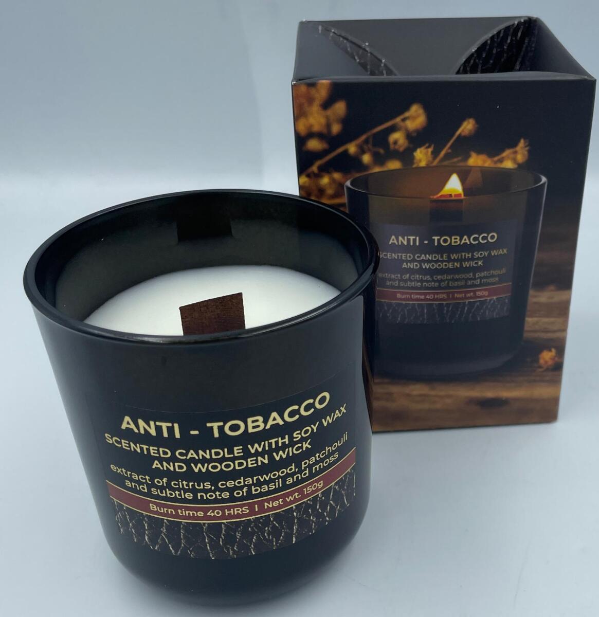 Anti-Tobacco candle 150GR - Magazin suveniruri