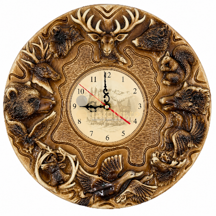 Clock with Animals 