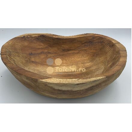 Fructierǎ oval din tec 