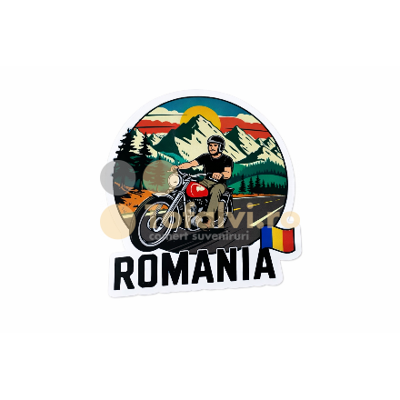 Matrica Motoros a Transzfogarasi úton, Románia12drb/szett