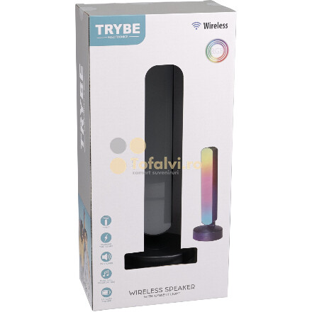 Lampă ambientală RGB cu boxă Bluetooth integrată