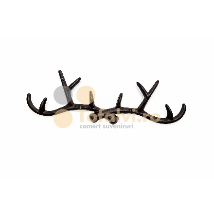 Cast iron wall hook – antler design