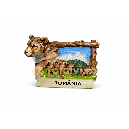 Souvenir Fridge Magnet – Carpathian Bears, Romania
