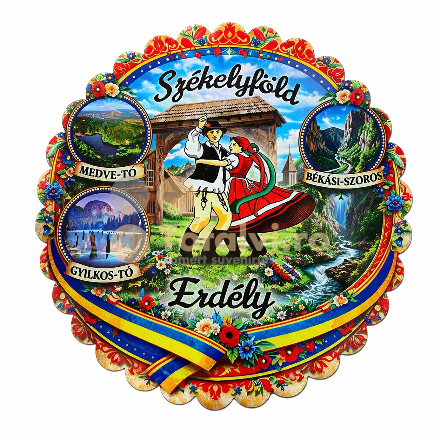 Székelyföld – Erdély mintás edényalátét 5drb/szett