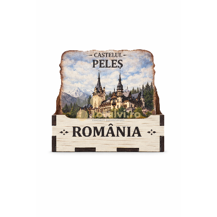 “Peleș Castle – Romania” coaster set