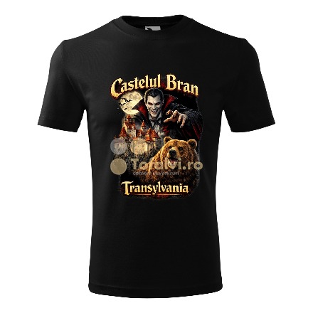 Tricou „Castelul Bran – Transylvania”