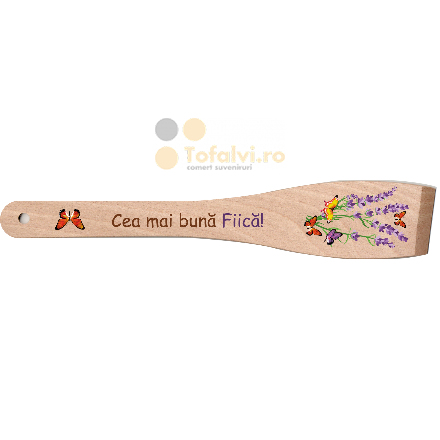 Spatulă decorativă din lemn „Cea mai bună Fiică”