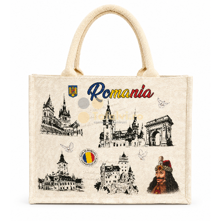 Geantă de pânză „România”