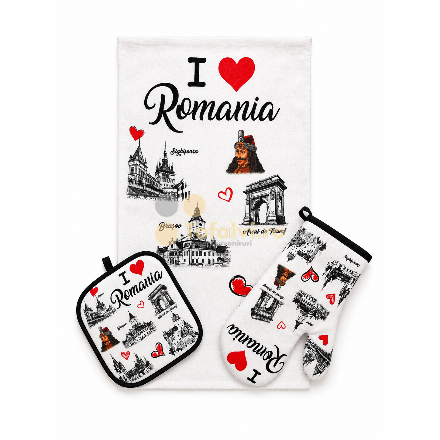 Set de mănuși cu accesorii