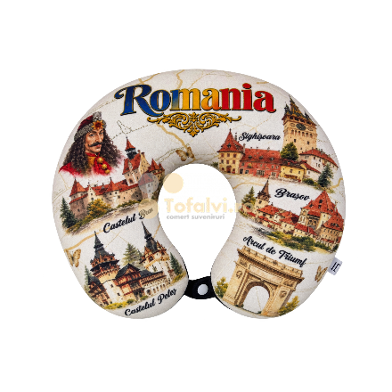 Pernă de călătorie „România”