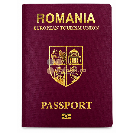 Pașaport decorativ România