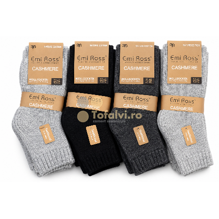 Șosete din cașmir – 24 per/set bărbați 