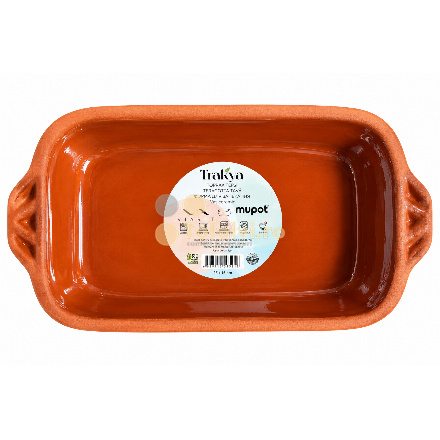 Tavă ceramică dreptunghiulară pentru copt – 25 × 15 cm