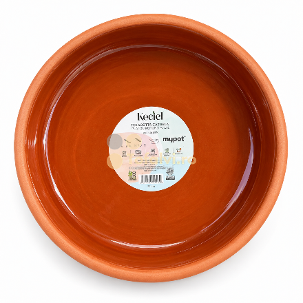 Round ceramic baking dish, 21 cm