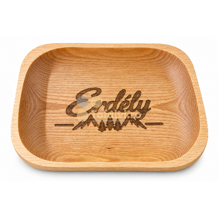 Tavă din lemn cu model „Erdély”